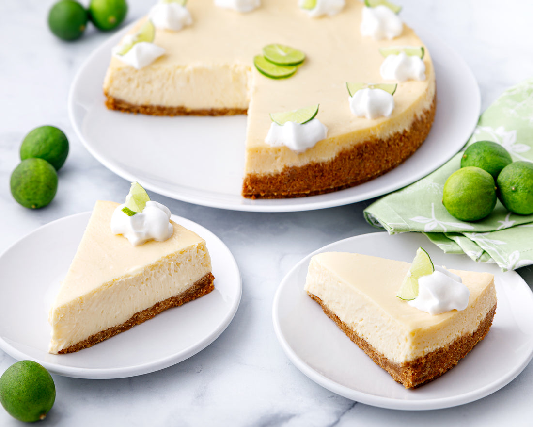 Make Father's Day Sweet with a Delicious Key Lime Cheesecake