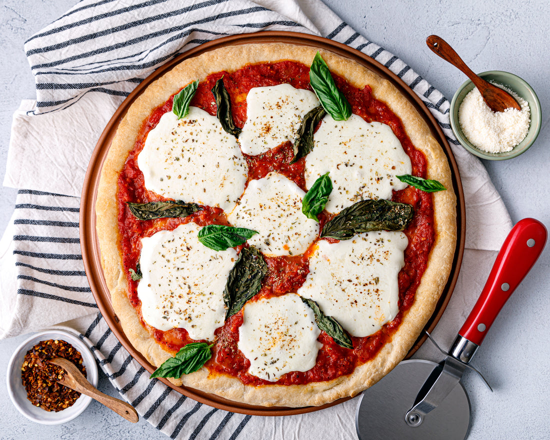 The Best Gluten-Free Pizza with Homemade Pizza Sauce