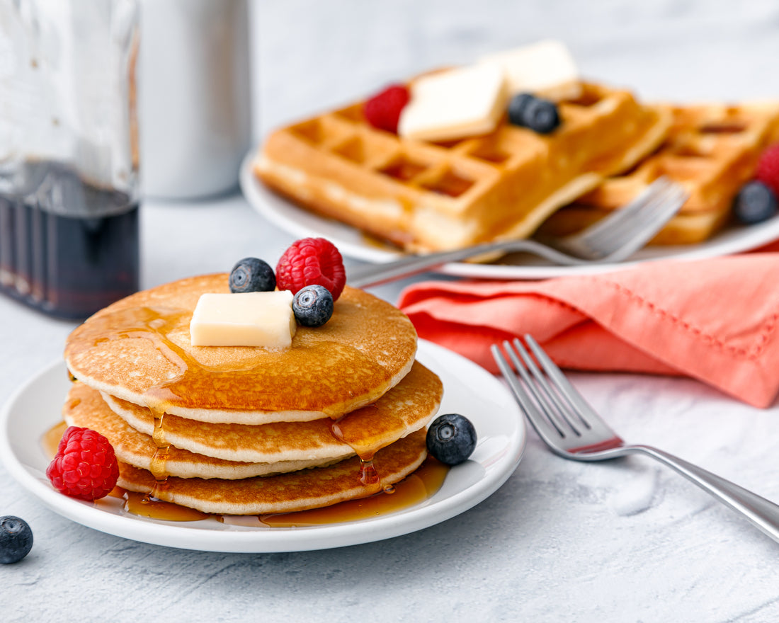 Save Mom Time by Making and Storing Your Own Pancake and Waffle Mix