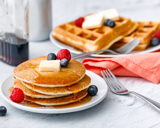 Save Mom Time by Making and Storing Your Own Pancake and Waffle Mix